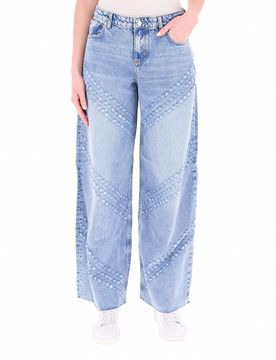 LIU JO Jeans wide leg AZZURRO 26