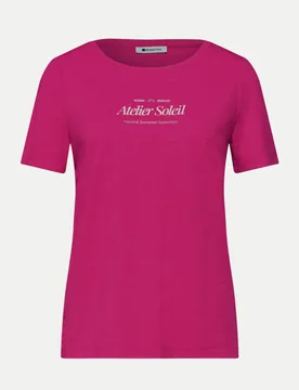 Street One T-Shirt Pink 38 - Street One - FashionsVida