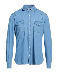 Jeanshemd Herren Blau L,M,S Herren