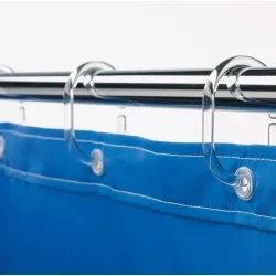 Juego de 12 anillas para cortina de baño