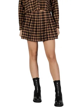 Only Damen Rock Braun 494551