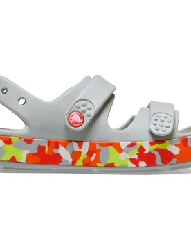 Sandali Crocband Cruiser Glow Confetti Band Atmosphere / Flame EU 25-26