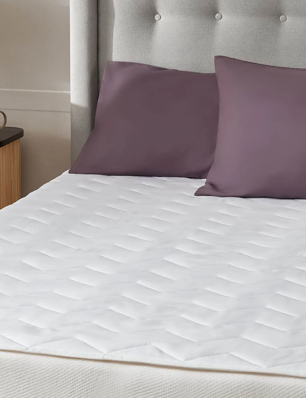 Pack Deep Sleep Mattress Protectors White - Silentnight - FashionsVida