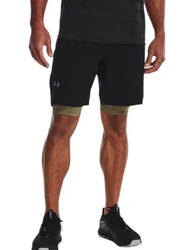Short Banish Woven 8´´ Black / Pitch Gray S - Under armour - FashionsVida