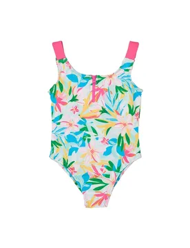 Boboli Maillot De Bain 443090 Flower Print 8 Années Fille