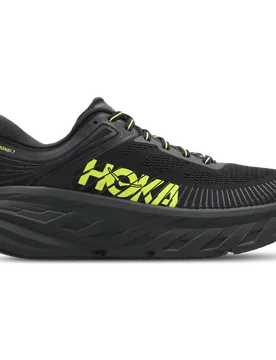 Bondi 7 Uomo - Sneakers Nero - Taglia 40 2/3 - Rete/Sintetico 40 2/3 - HOKA - FashionsVida