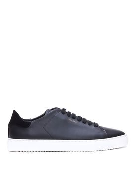 Sneakers in pelle con logo