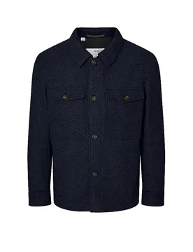 Sobrecamisa SLHMITCH LANO azul XL - Selected - FashionsVida