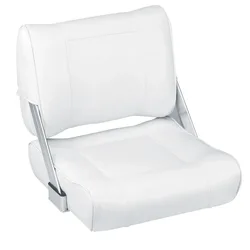 Vinyl Reversible Back Seat White 48 x 52 x 63 cm unisex