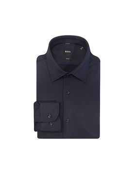 Camisa Slim Fit P-HANK azul oscuro 42