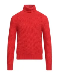 Rollkragenpullover Herren Rot 50 Herren