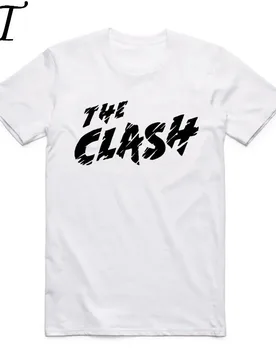 New Fashion Print The Clash London Calling Men White T Shirt Rock Band Summer Casual Short Sleeves O Neck Tshirt - Aliexpress - FashionsVida