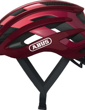 Casco Bici Airbreaker Strada Rosso Bordeaux taglia S