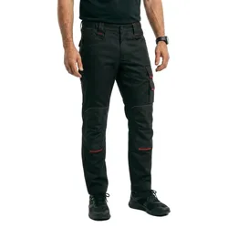 Pantalon De Travail Free Black Carbon 60