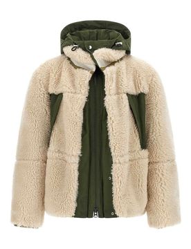 Sacai Funco Shearling Parka