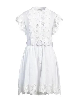 Midi-Kleid Damen Weiß 42 Damen - Dream Catcher - FashionsVida