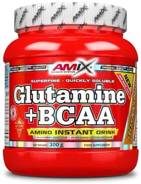 Poudres D´acides Aminés Bcaa Et Glutamine Ananas 300g