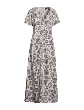 Maxi-Kleid Damen Grau 36 Damen