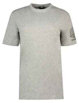 T-shirt à Manches Courtes Terrace Graphic Grey Marl L Homme - Umbro - FashionsVida