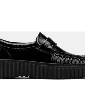 Mocasines Torhill Mocc de mujer e, cuero con suela TR - Clarks - FashionsVida