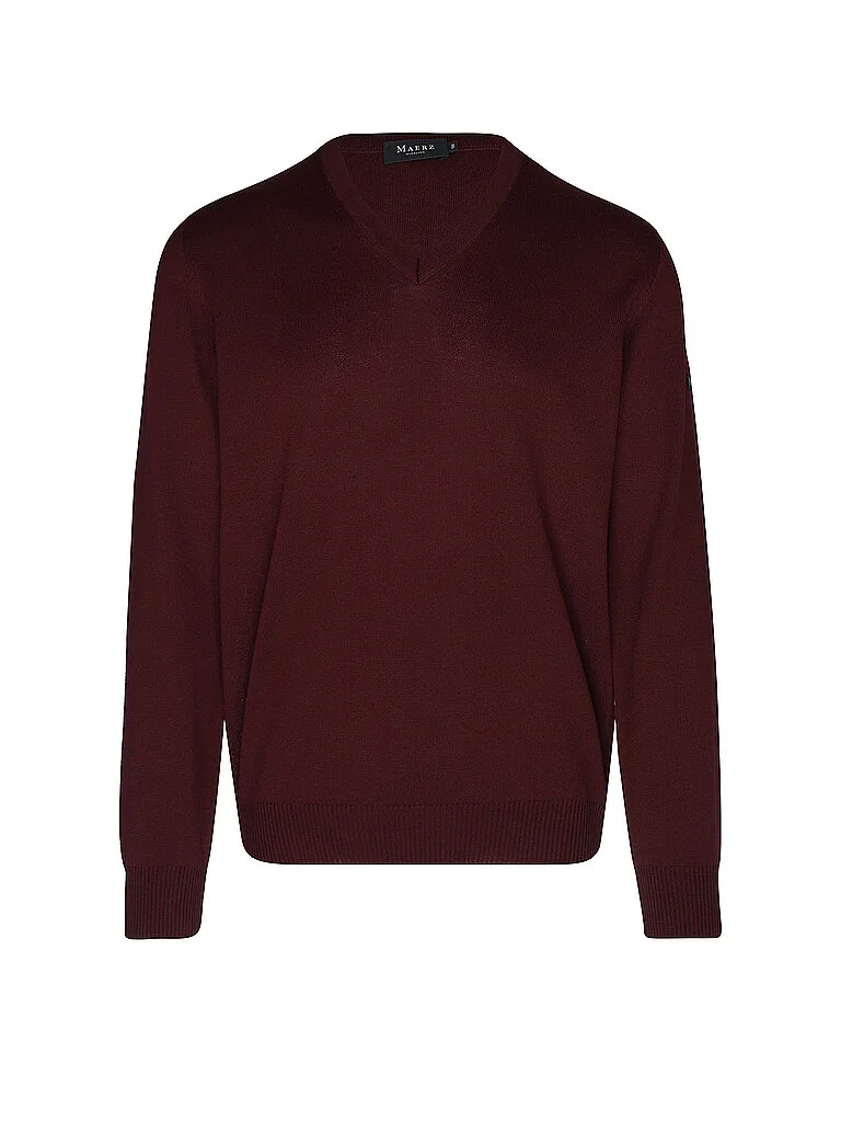 Maerz Pull-over rouge foncé 48 - MAERZ - FashionsVida