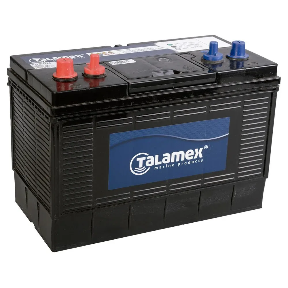 Battery Nautic Deep Cycle 105a/ 12v Black One Size unisex - Talamex - FashionsVida