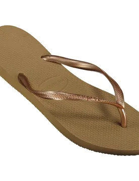 Tongs Slim Rose Gold EU 37-38 - Havaianas - FashionsVida
