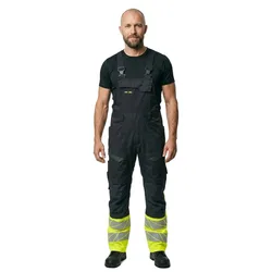 Combinaison Avec Poches Pour Genouillères Accelerate Safe 19669 Dark Navy / Hi-Vis Yellow 64