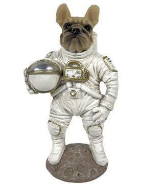 Statuetten Und Figuren Astronaut Bulldogge Hund Einheitsgrösse