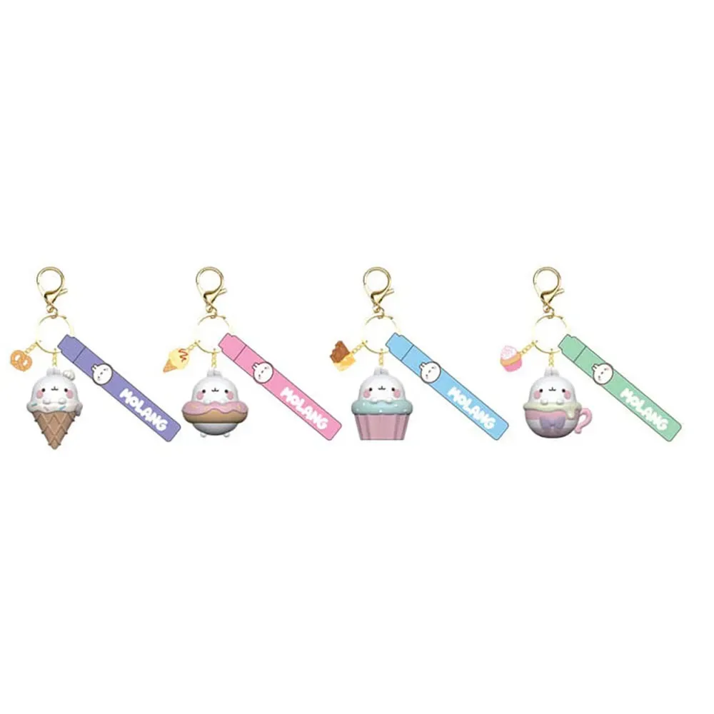 Porte-clés Molang Snack Time Series Multicolor One Size unisex - Yume Toys - FashionsVida