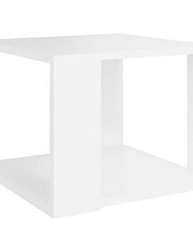 Wohnzimmertische Table Basse Bois D'Ingénierie Blanc 40x40x30 Cm Einheitsgrösse
