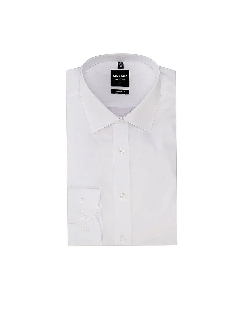 Hemd LEVEL FIVE Body Fit weiss 45 herren - OLYMP LEVEL FIVE - FashionsVida