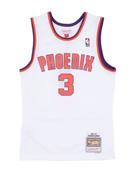 Canotta Basket Uomo Nba Alternate Jersey Hardwood Classics No 3 Stephon Marbury 2002-03 Phosun White/original Team Colors