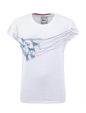 Weird Fish Lead The Way Front Print Graphic T-Shirt Size 16 - holiday-shop holiday-shop womens-summer-shop offers womens-2-for-40-tees offers womens-o - White - FashionsVida