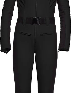 Skianzug aus PrimaLoft® Parry Faux Border Ski Jumpsuit Black für Damen aus Softshell Größe XS schwarz - Goldbergh - FashionsVida