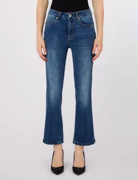 LIU-JO JEANS FLARE CROPPED 33 - LIU-JO - FashionsVida