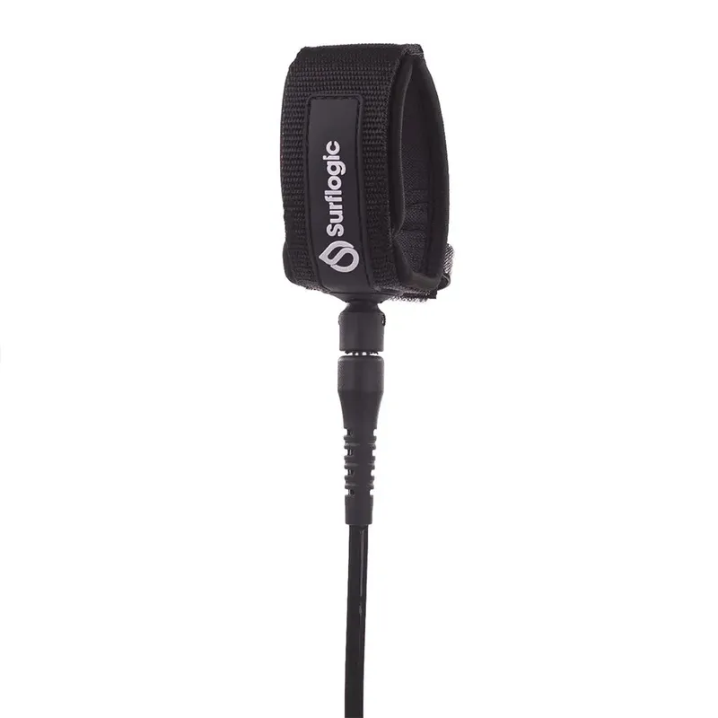 Leash De Surf Ankle 7 Mm Black 9´ unisex