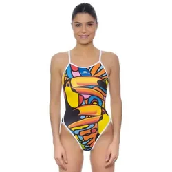 Tucan Swimsuit Multicolor 3XL Women