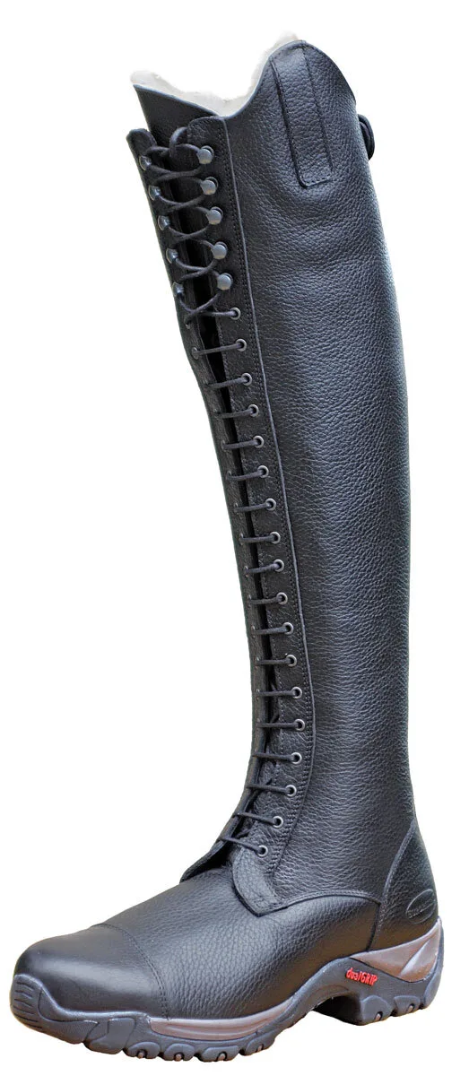 Winterreitstiefel Narvik, Lammfell-Innenfutter, schwarz - Euroriding - FashionsVida