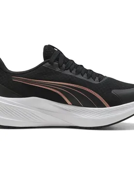 Dasher Lite Sliptech Running Shoes Black / Rose Gold / White UK 5 Women - Puma - FashionsVida