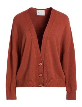 Strickjacke Damen Rostrot L/XL Damen