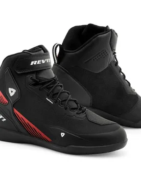 Scarpe Moto G-FORCE 2 H2O Nero Neon Rosso taglia 46 - Rev'it - FashionsVida