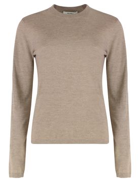 Lightweight Seamless Cashmere Knit Sweater