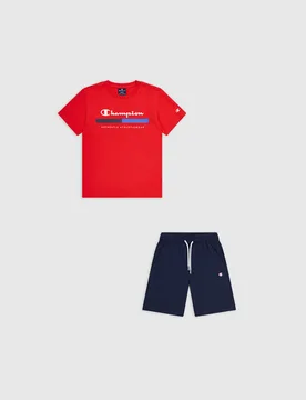COMPLETINO T-SHIRT+ SHORTS RAGAZZO XXL - Champion - FashionsVida