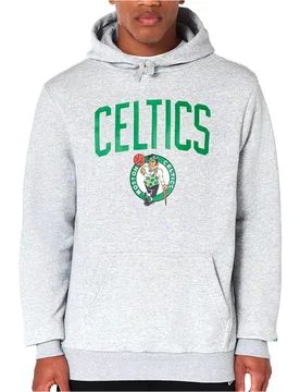Boston celtics sudadera baloncesto Gris (M) - New era - FashionsVida
