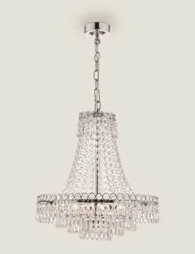 Laura Ashley Enid Chandelier Silver - Laura Ashley - FashionsVida