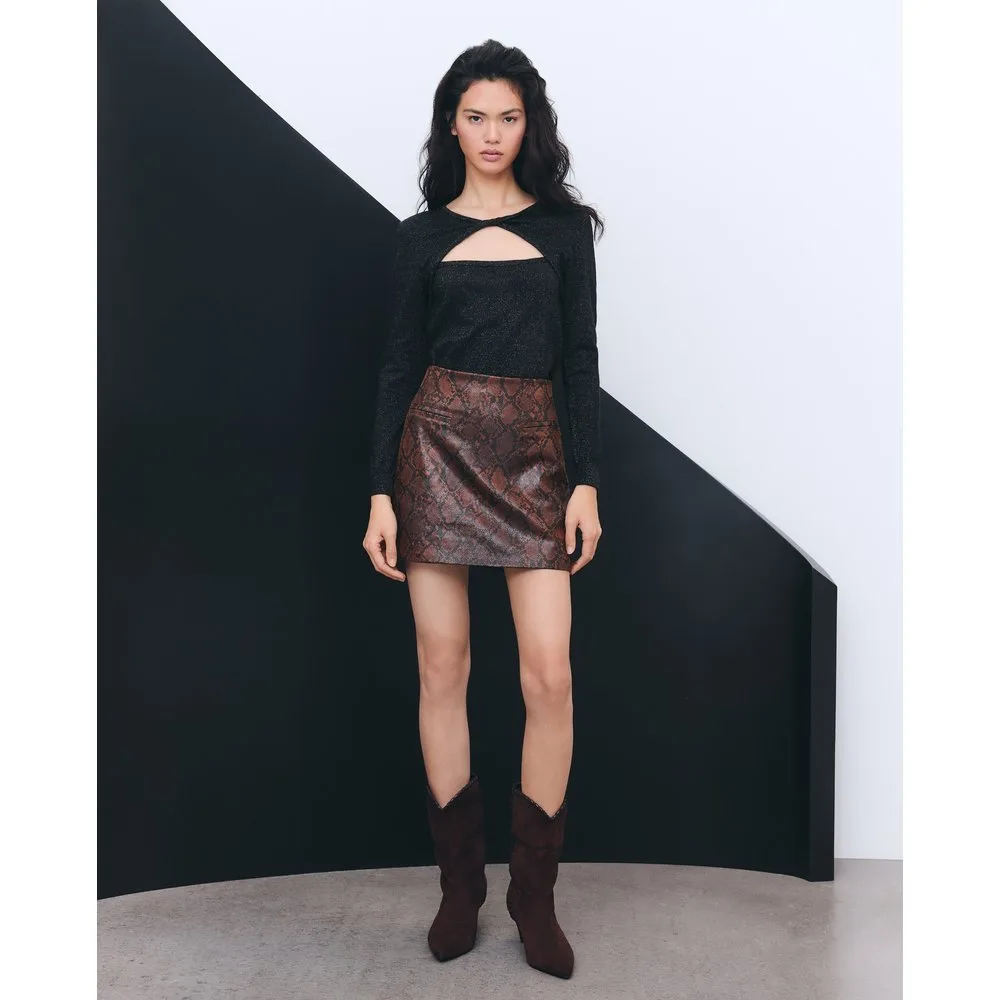 Jersey de mujer nudo lurex - Tintoretto - FashionsVida