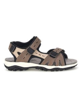 Sandalo marrone con cinturino a strappo The CN1 40