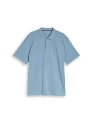 Plus basic polo with contrast male