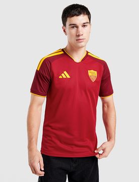 Mens AS Roma 2026/27 Home Shirt - Rosso, rosso rosso Uomo taglia M